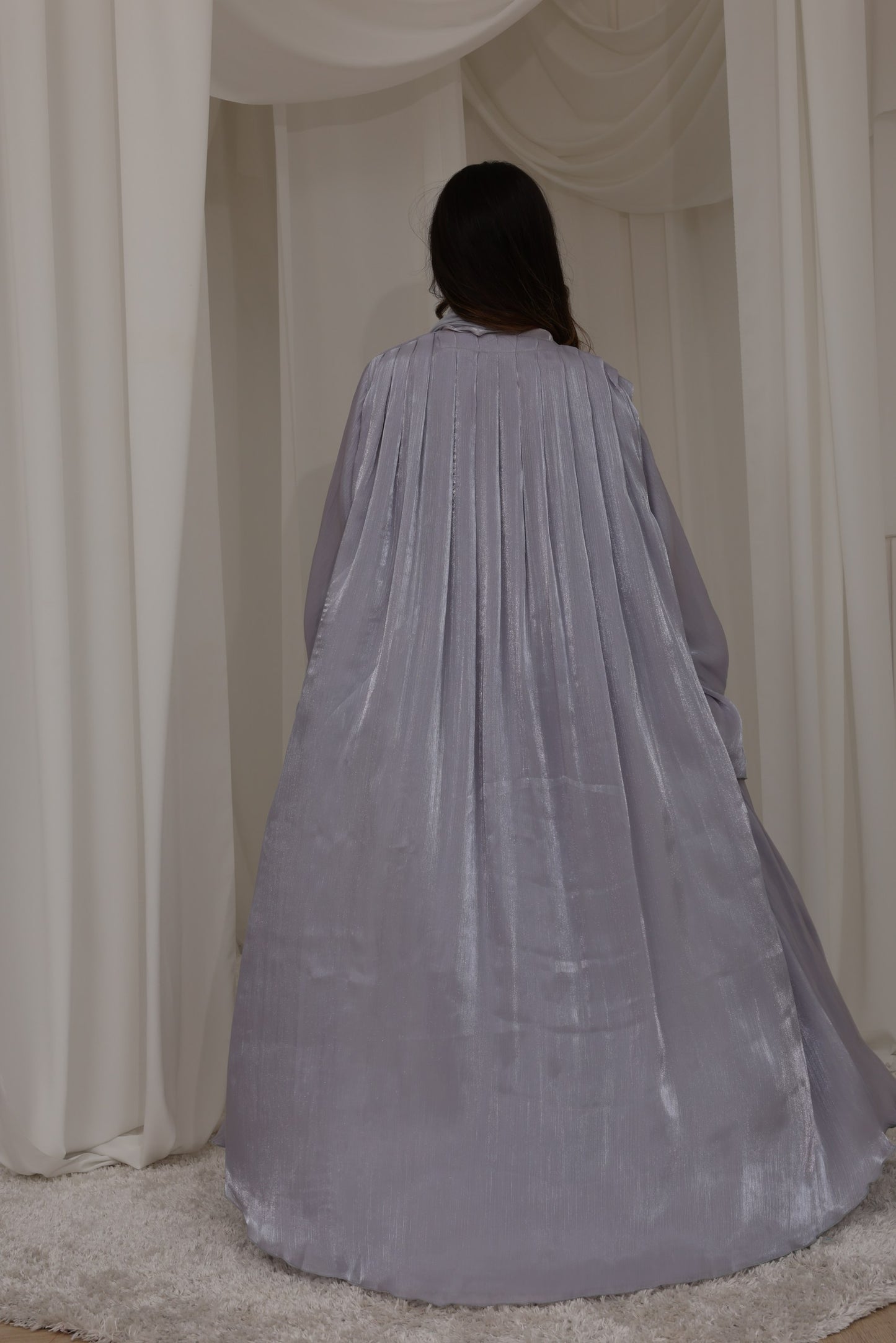 RTW Nour Abaya Set - Soft Lilac