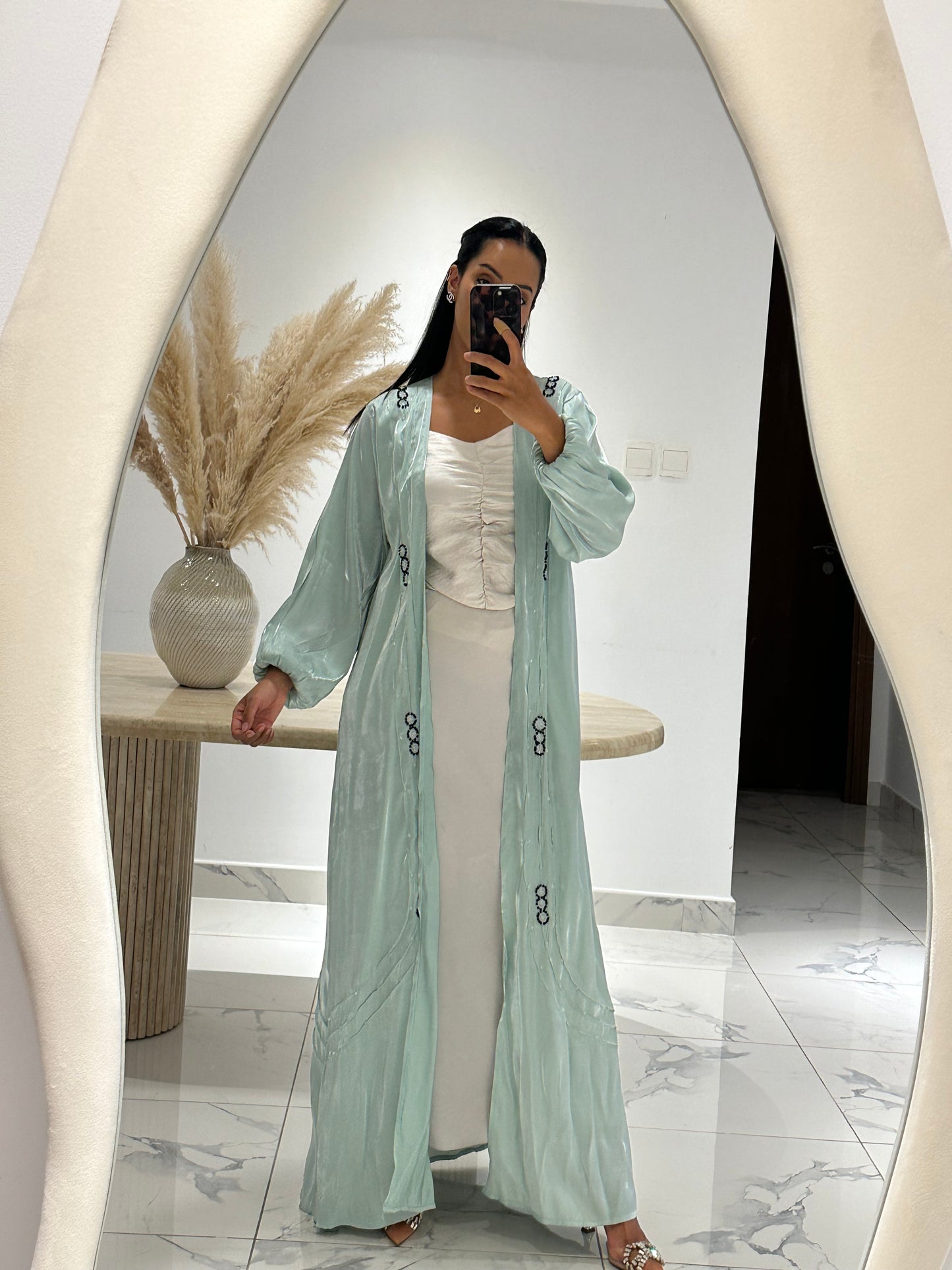 Basma Abaya - Jade