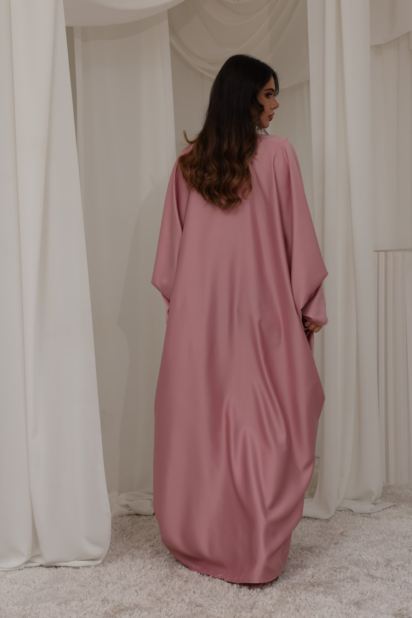RTW Haneen Kaftan - Peony Pink