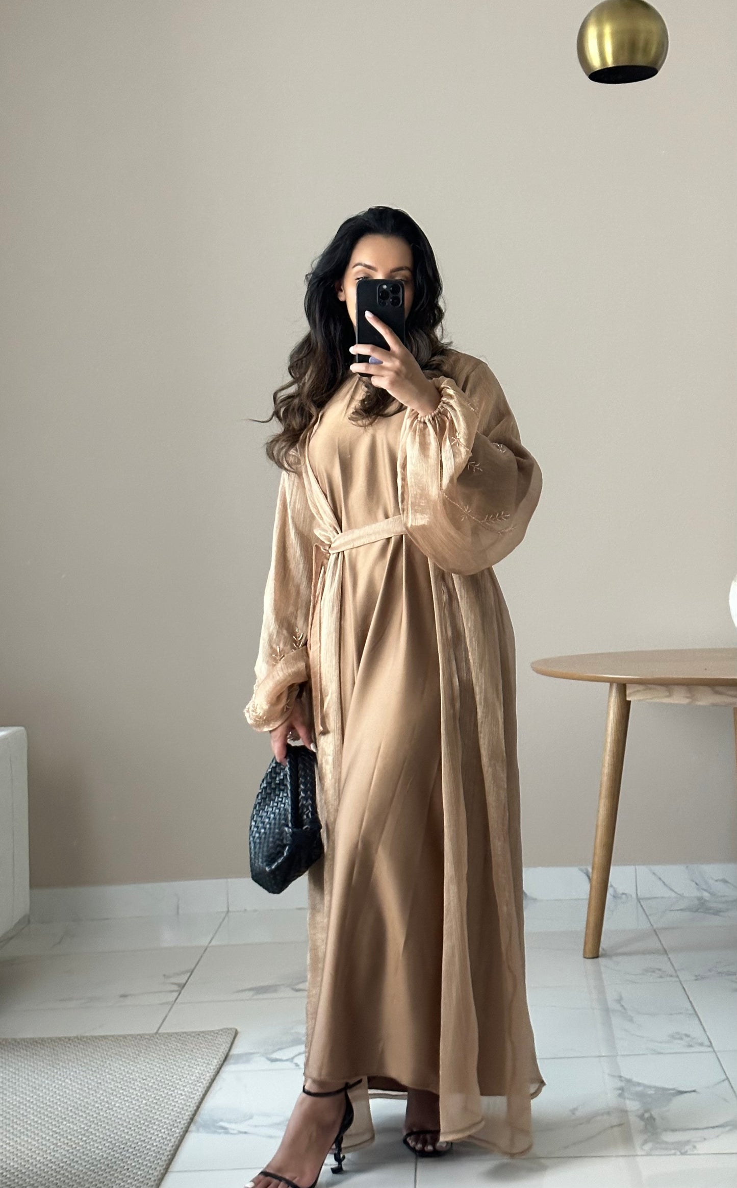 RTW Sana Abaya - Caramel