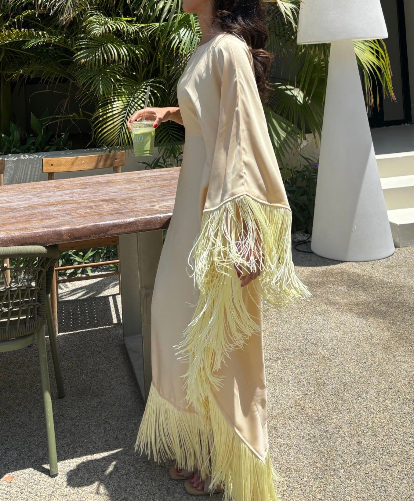 RTW Kara Kaftan - Butter Yellow