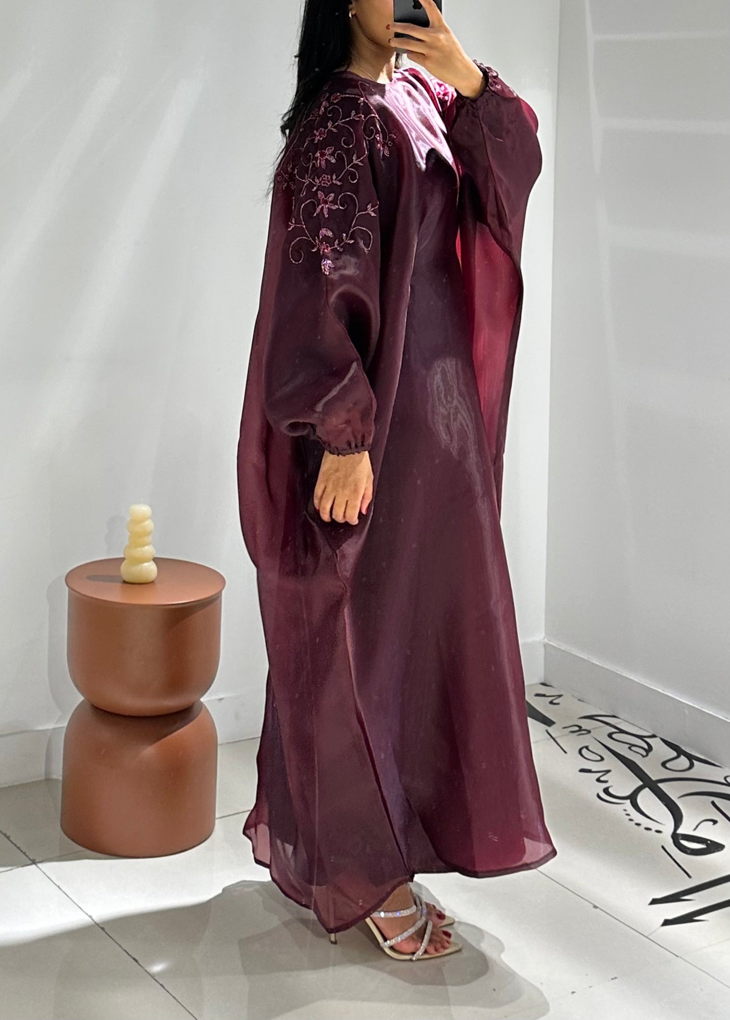 RTW Hajra Jalabiya - Plum