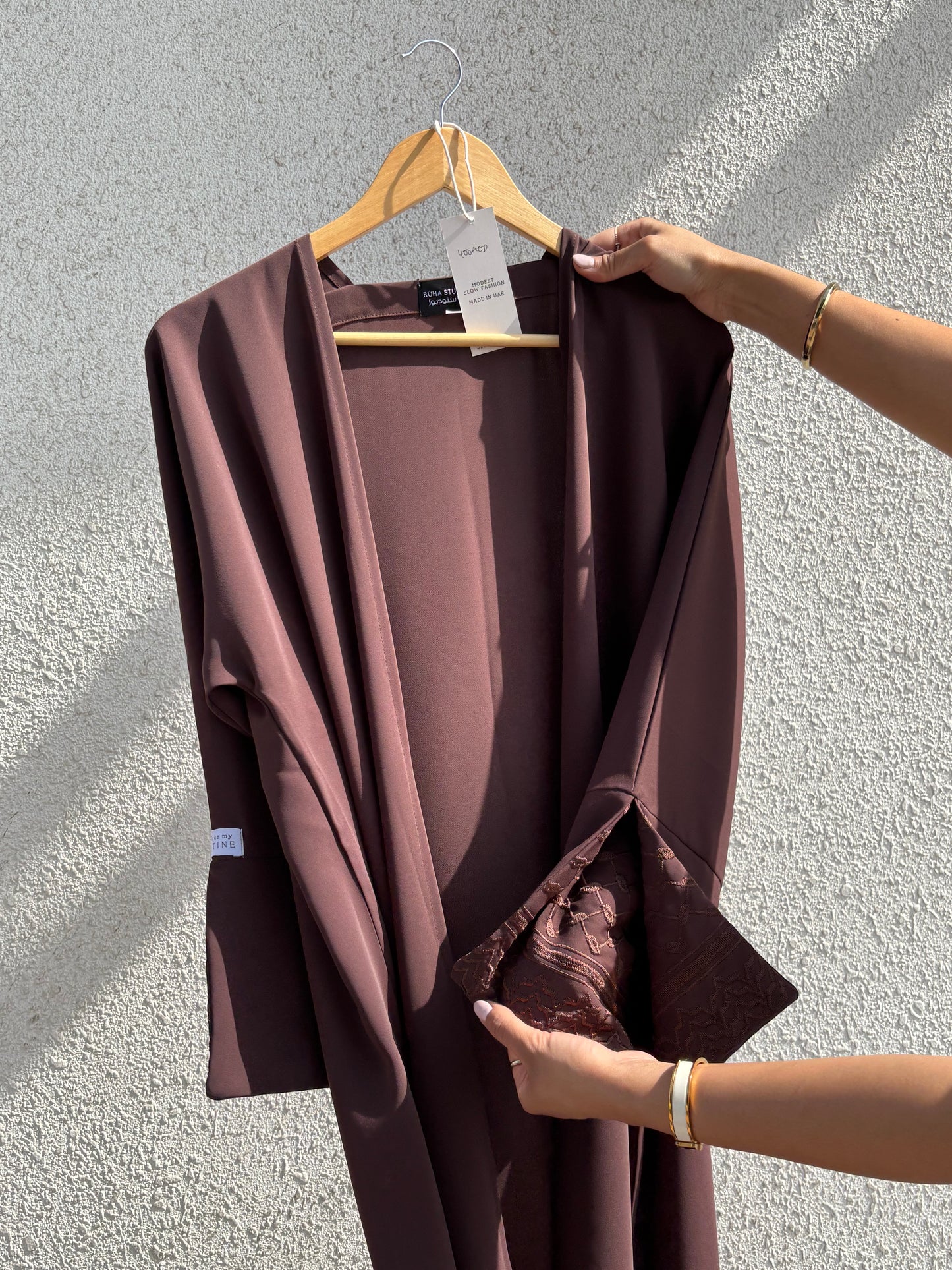 RTW Aqsa Abaya - Espresso