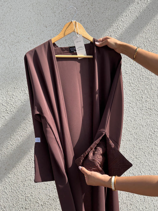 RTW Aqsa Abaya - Espresso