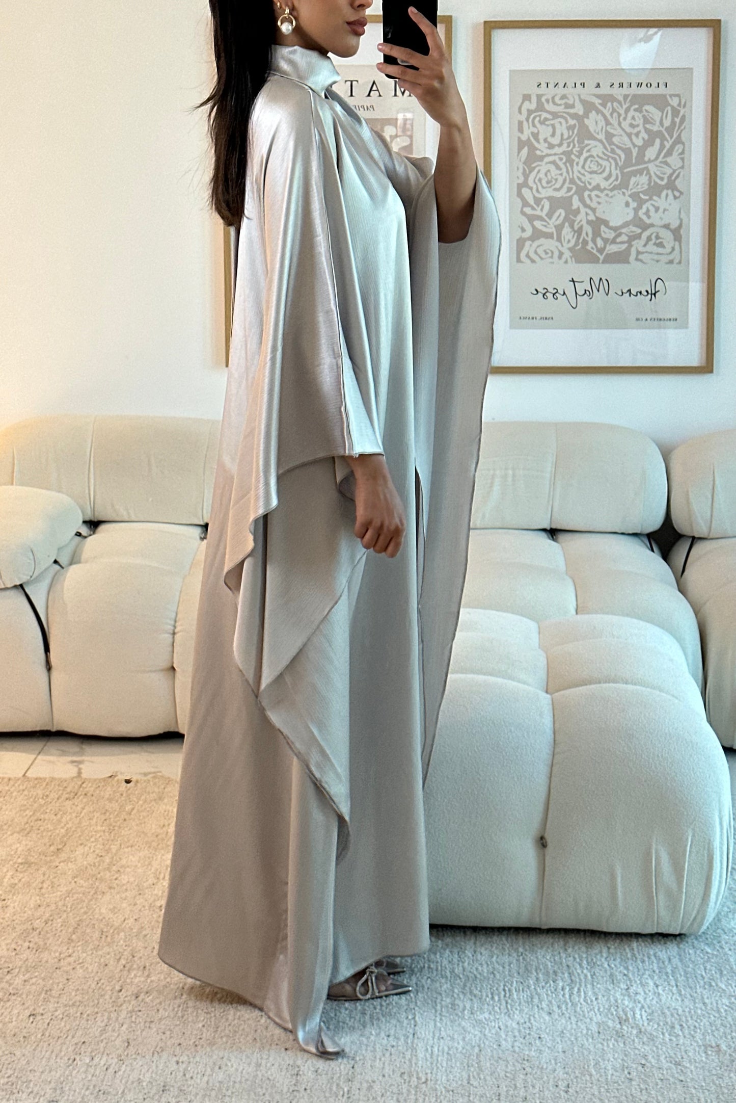 RTW Amina Kaftan - Luna Silver