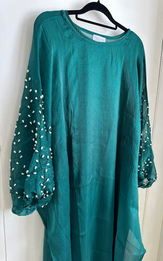 RTW Sara Jalabiya - Emerald Green