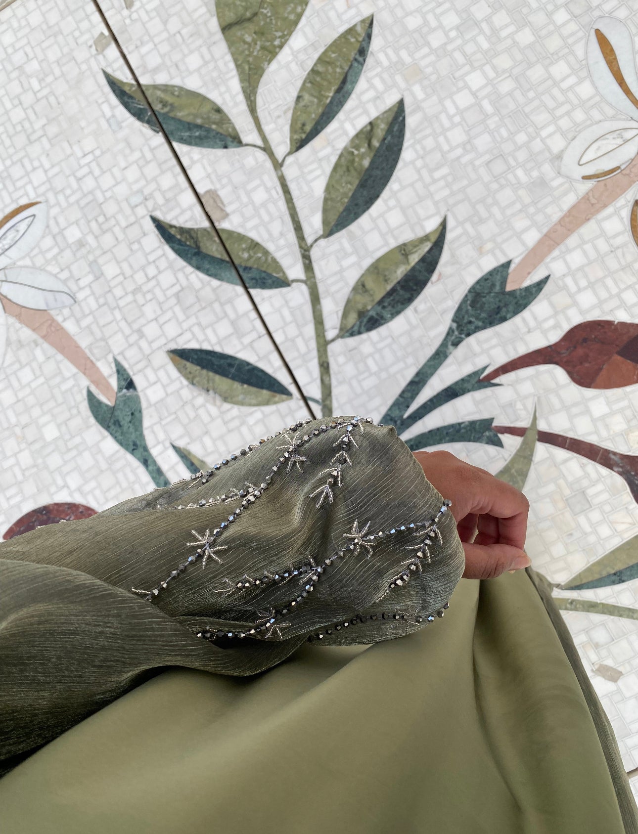 RTW Sana Abaya - Sage Green