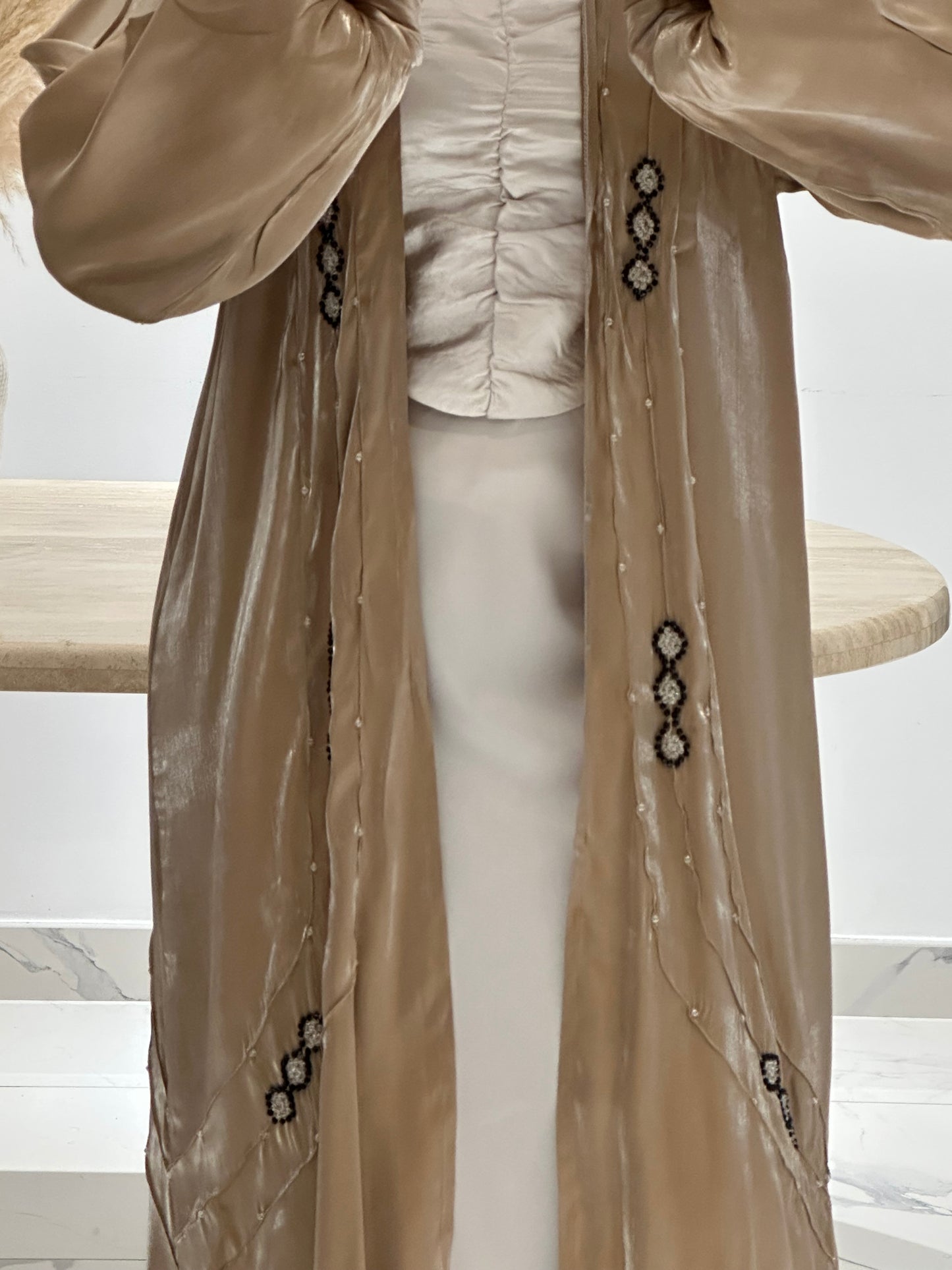Basma Abaya - Nude