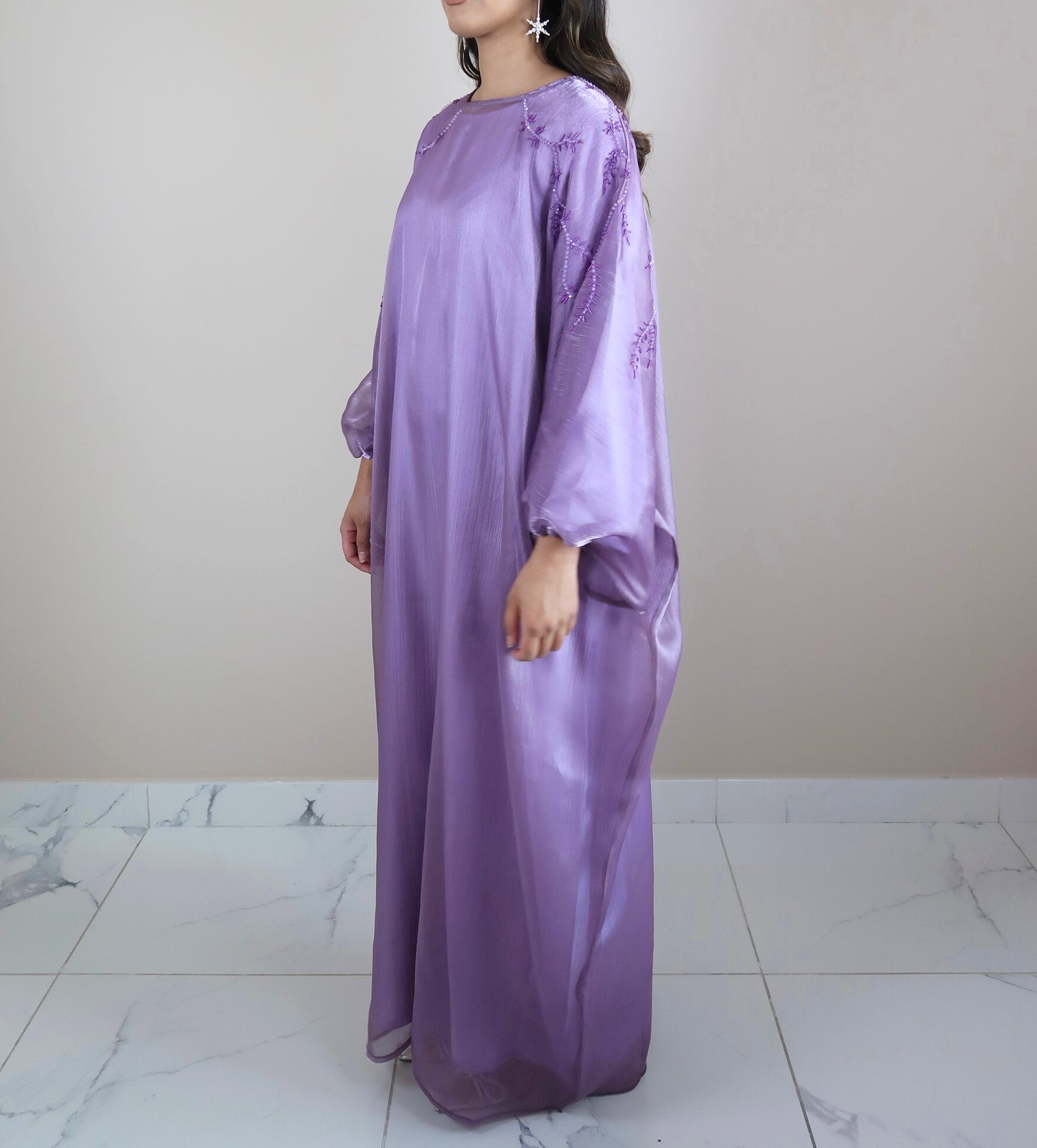 RTW Afiya Jalabiya - deep lilac