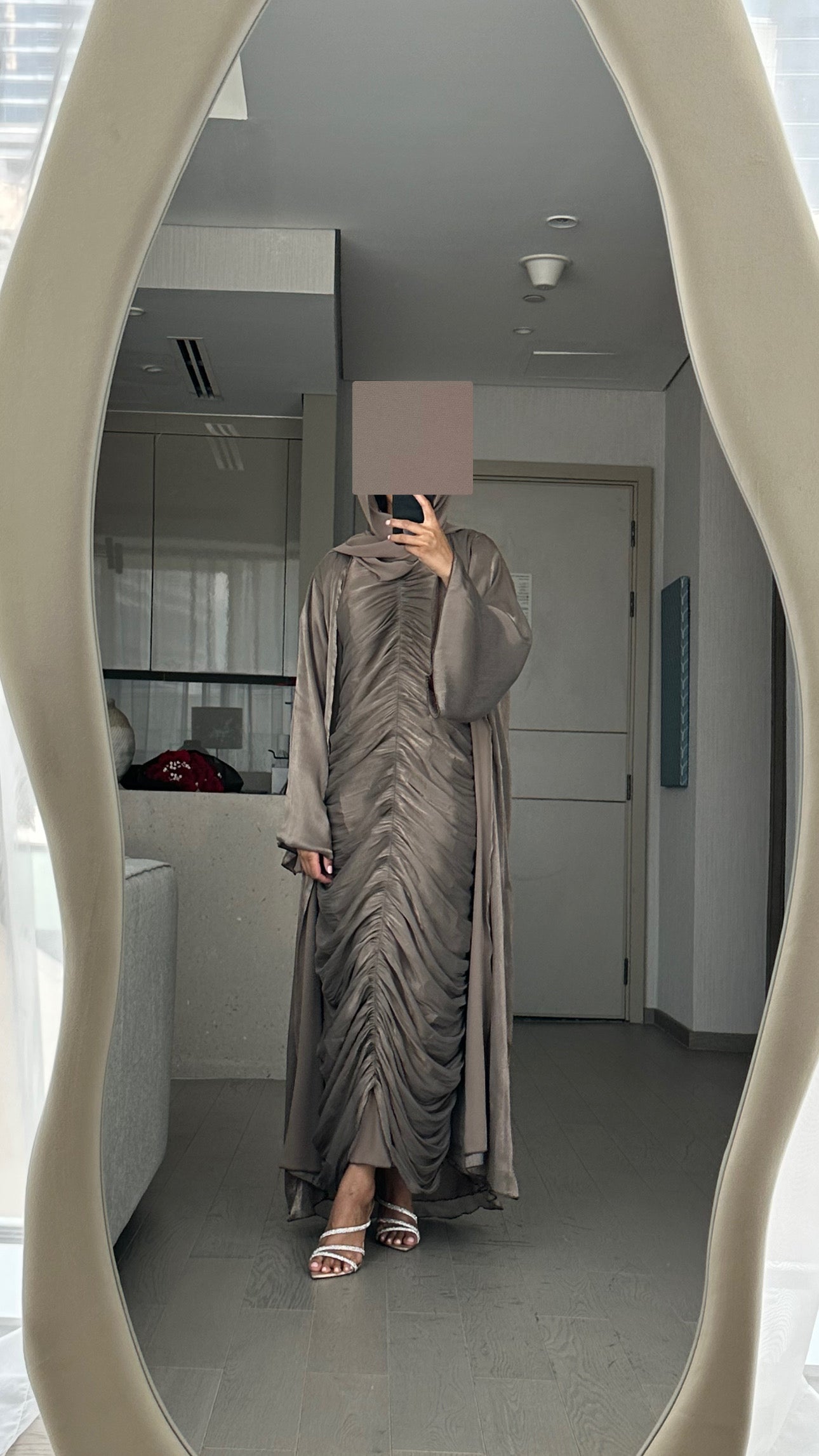 RTW Nour Abaya Set - Mocha