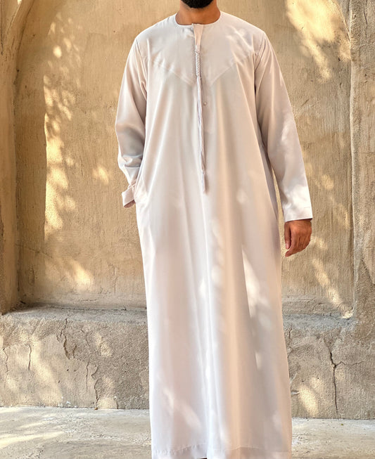 Premium Emirati Thobe - Sand