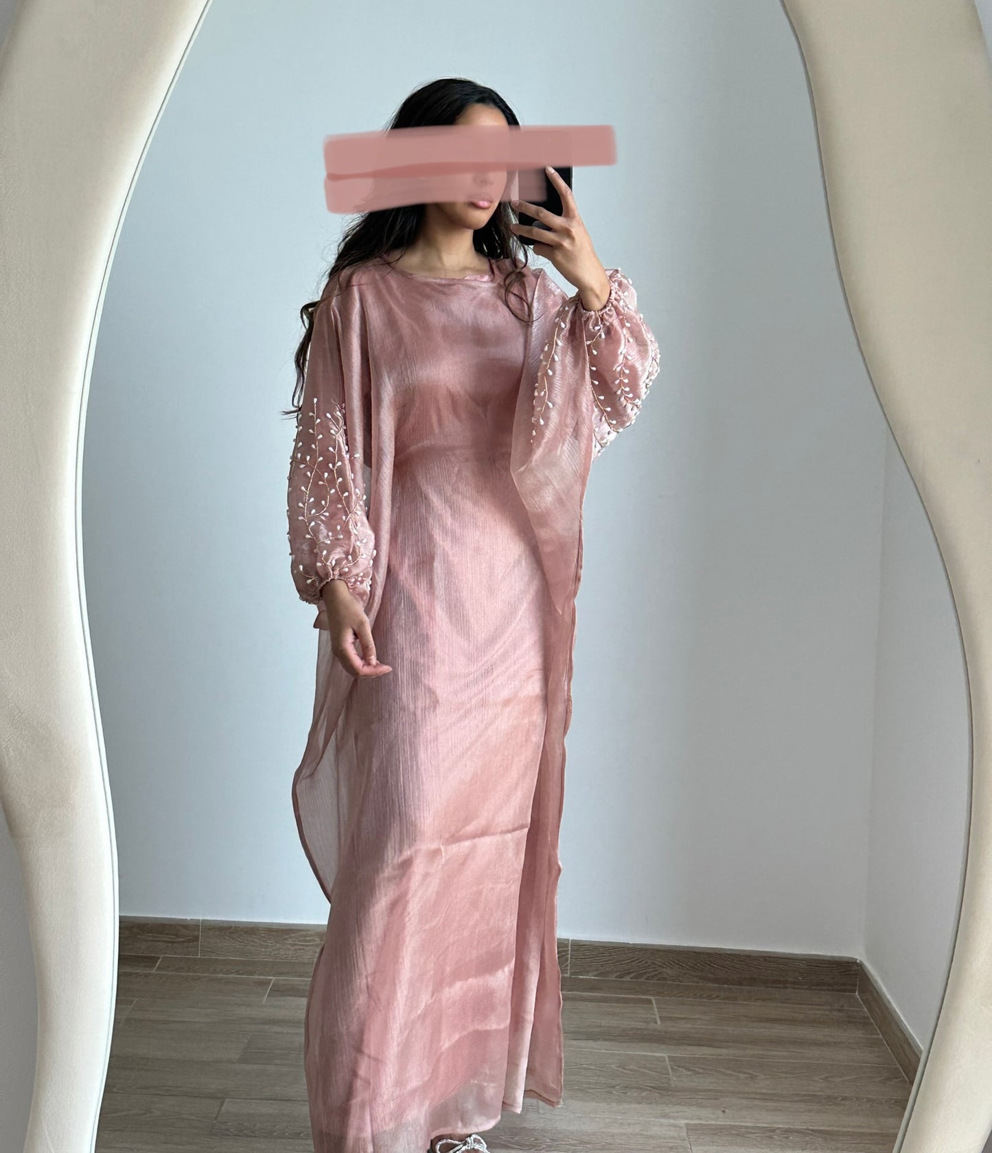 RTW Sara Jalabiya - Blush Pink