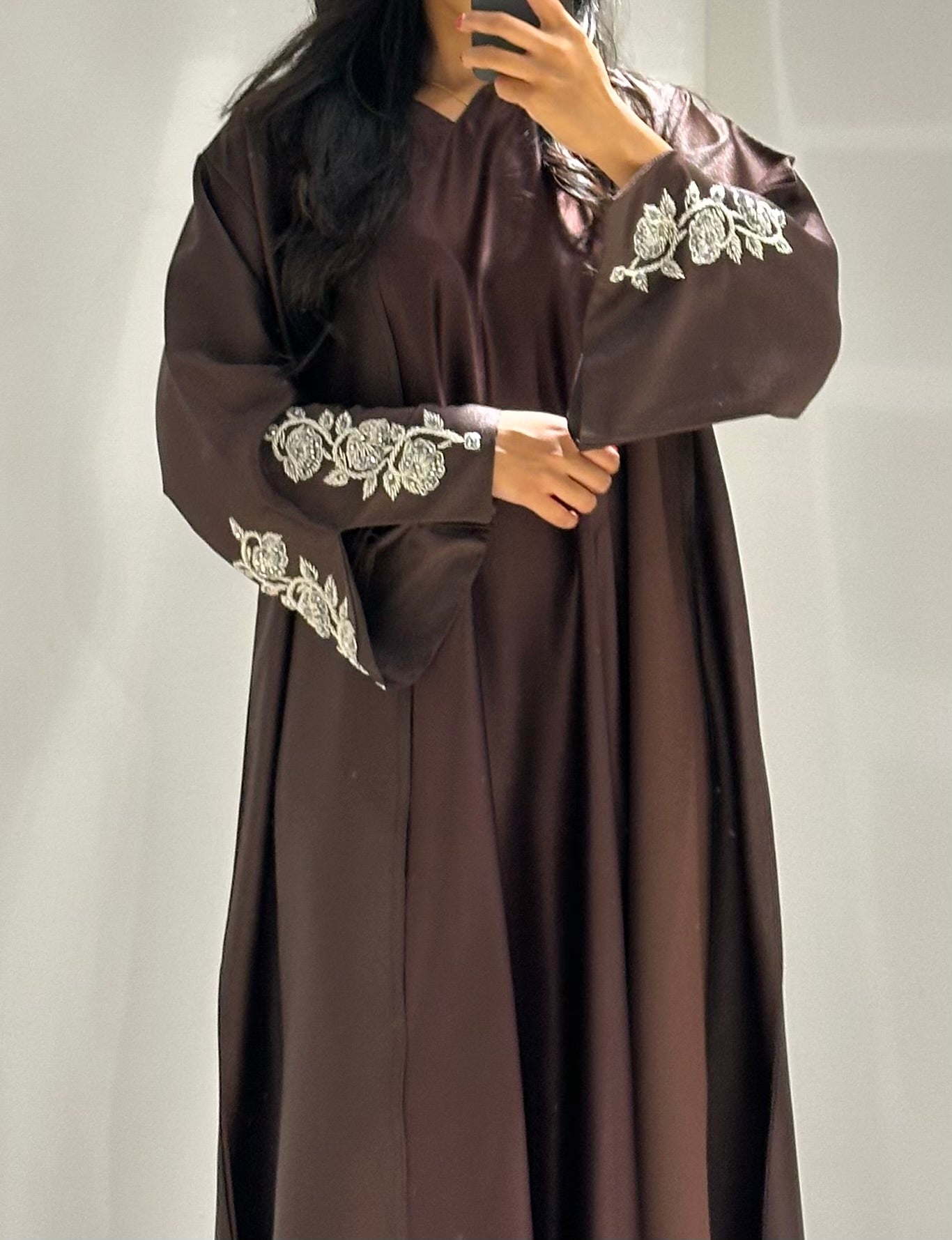 RTW Enass Abaya - Truffle