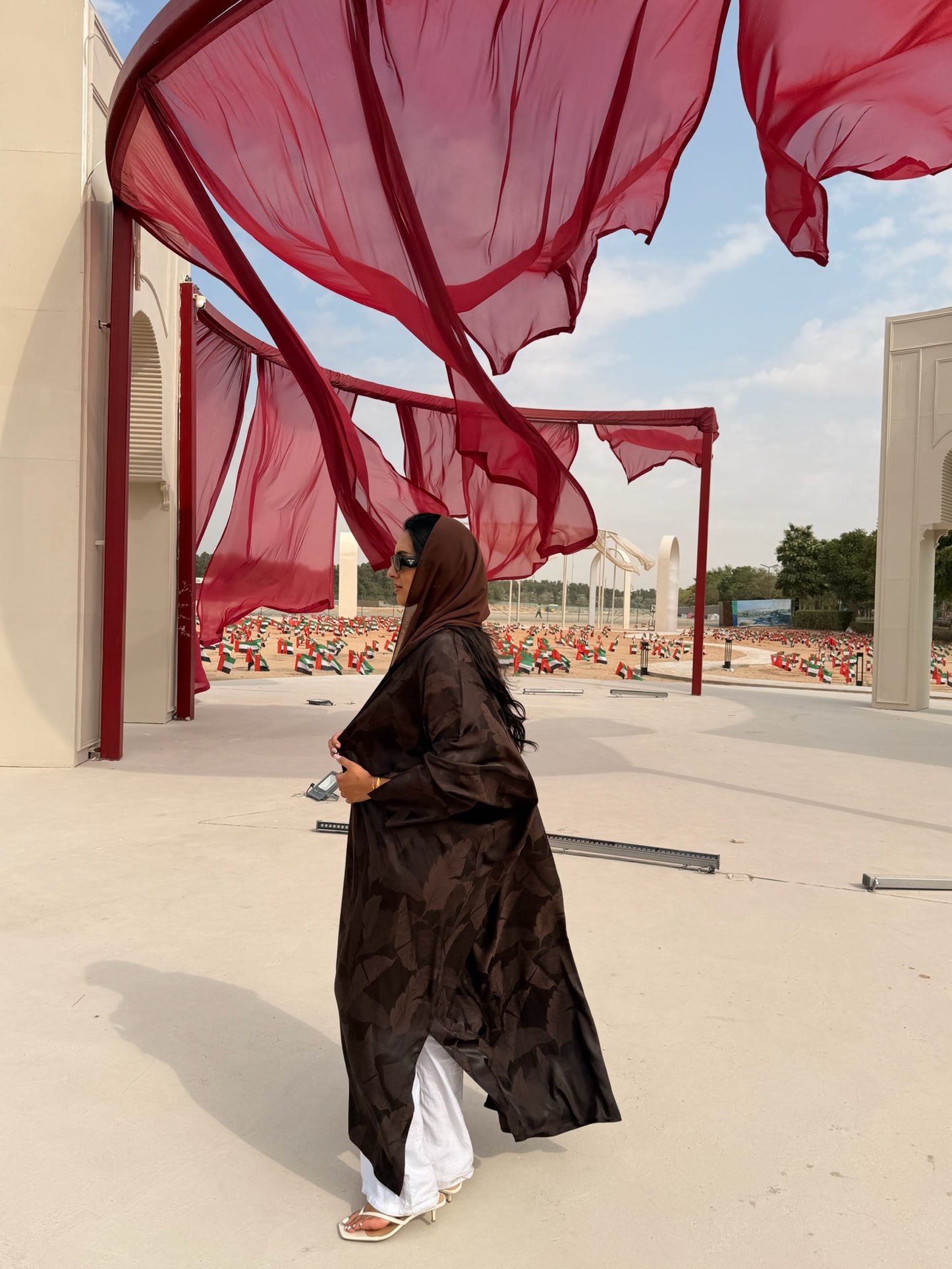 Saliha Abaya - Brown