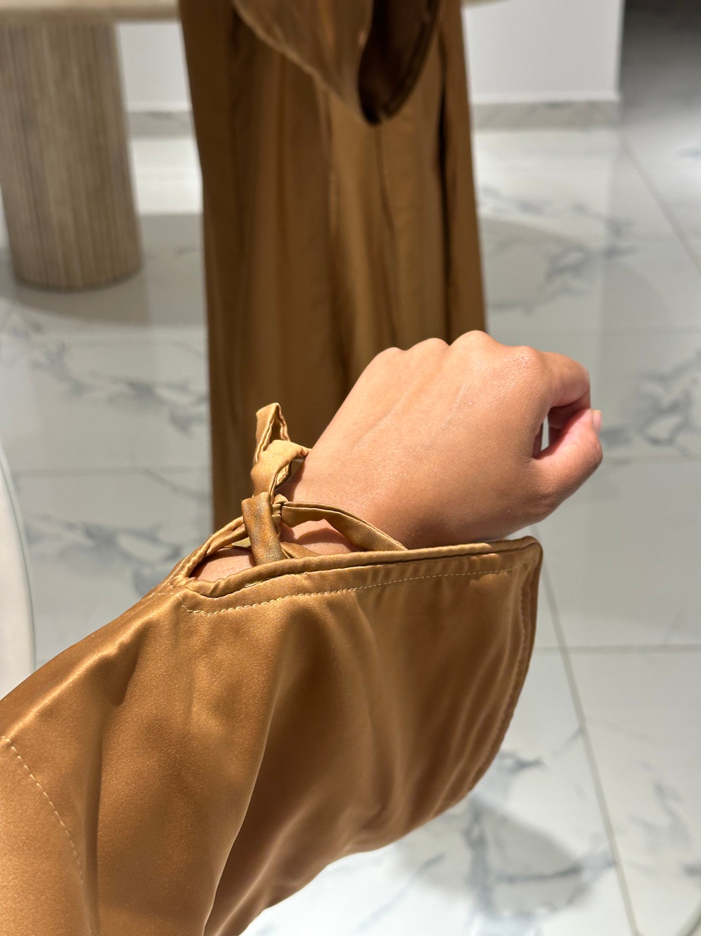 Danya Abaya Set - Caramel