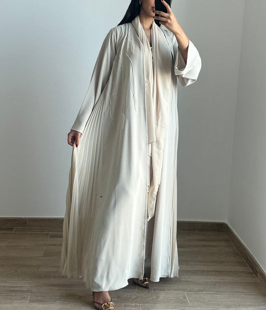 Pre order Reem Abaya - Vanilla