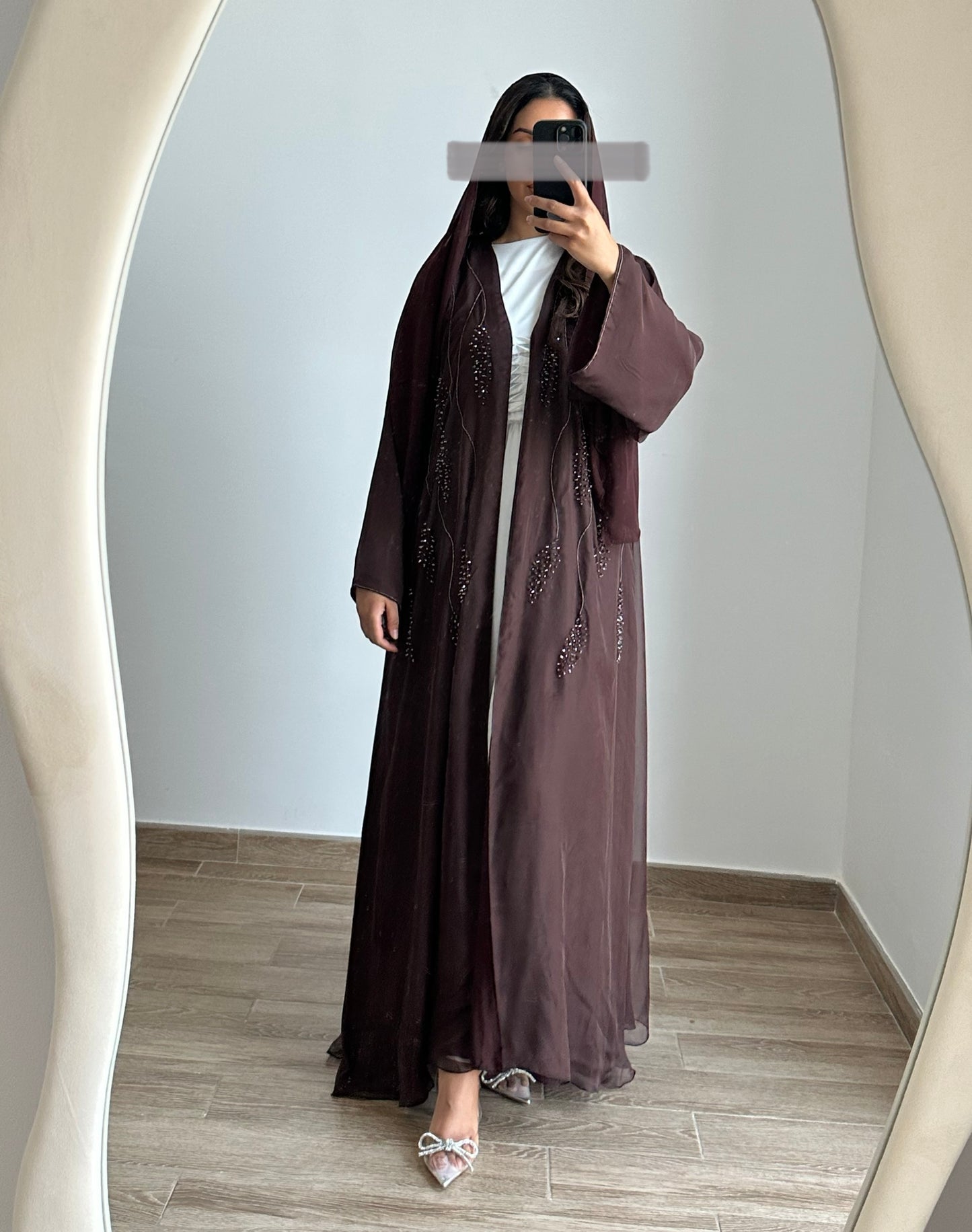 *Abaya - Chocolate Brown