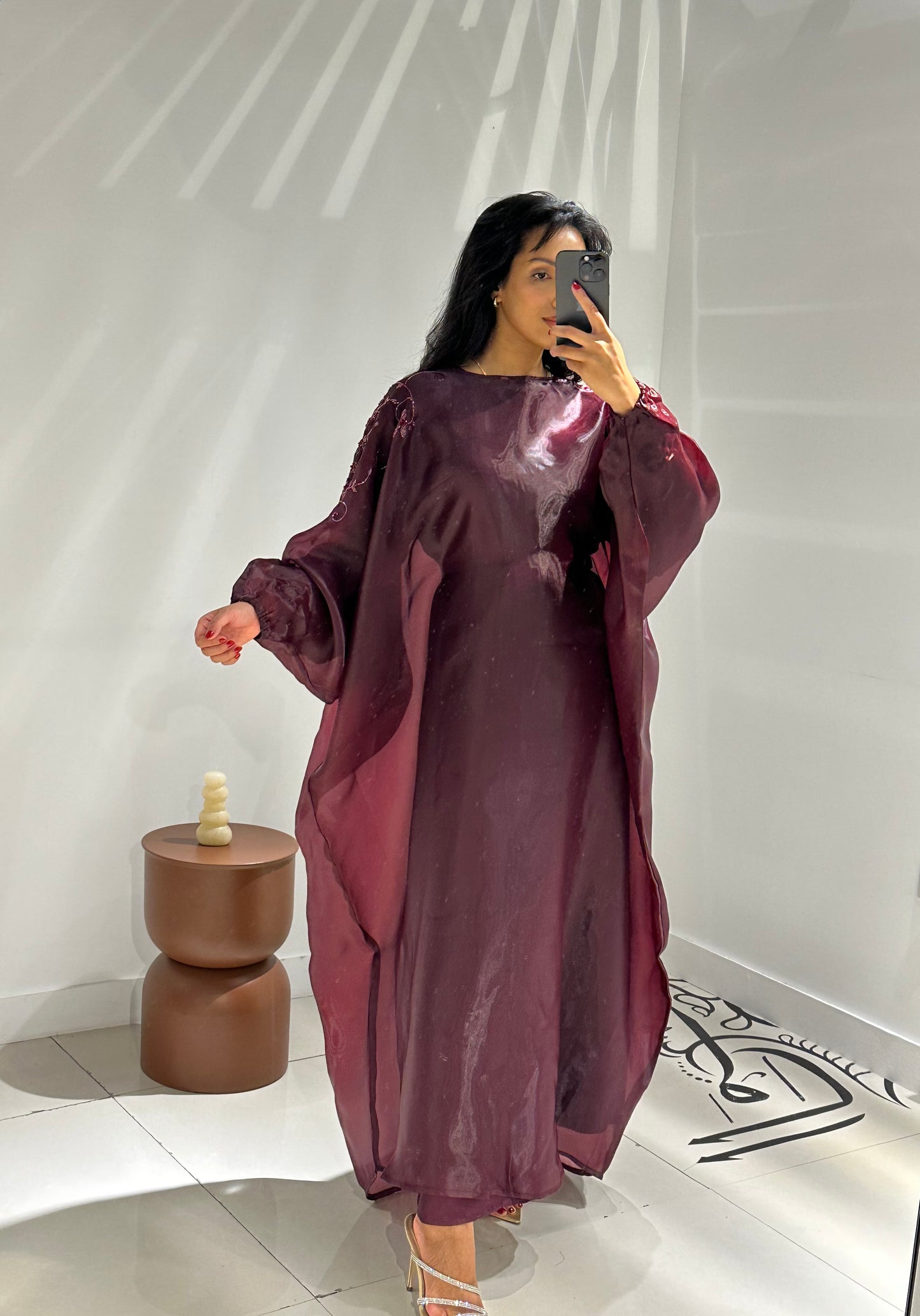 RTW Hajra Jalabiya - Plum