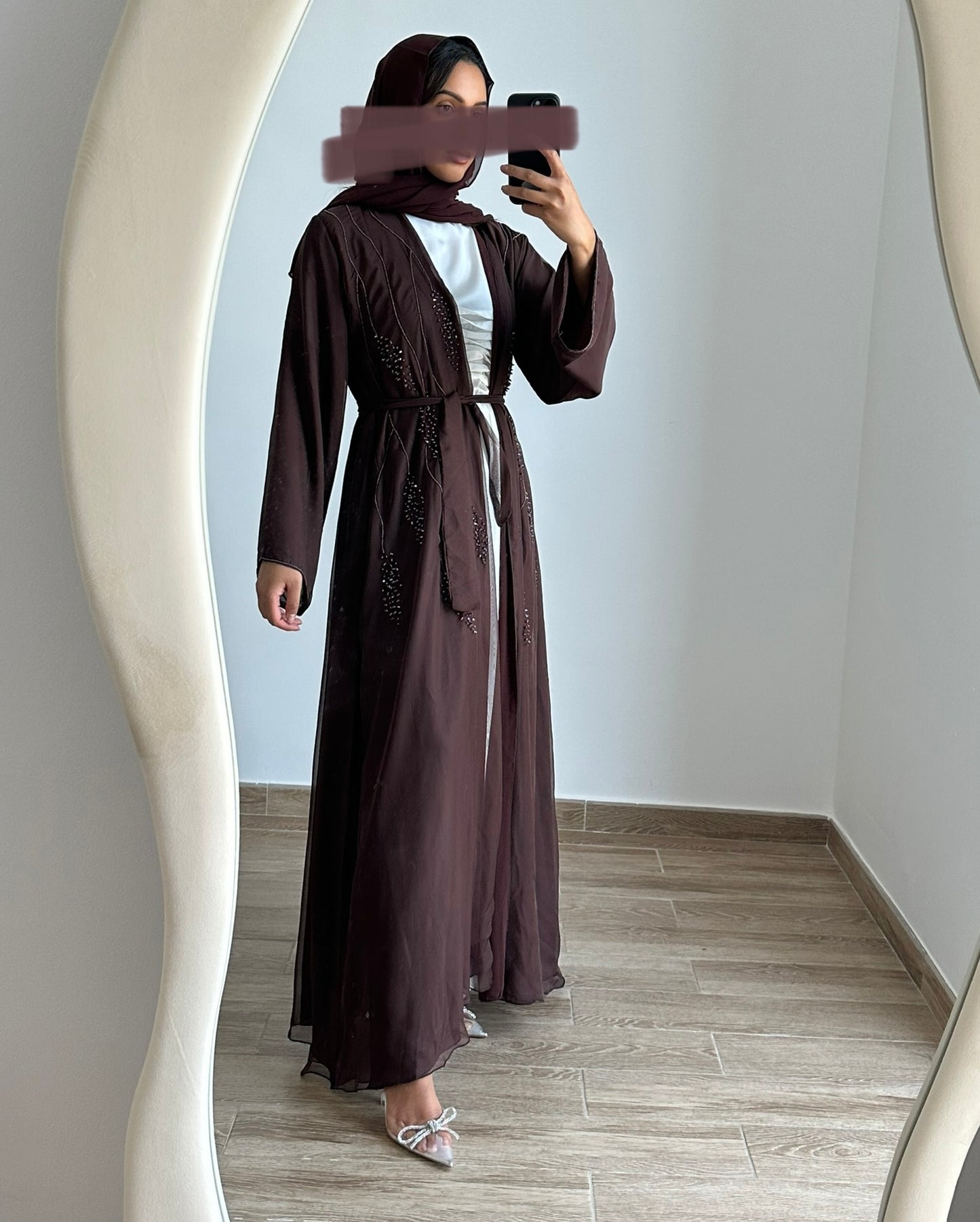 *Abaya - Chocolate Brown