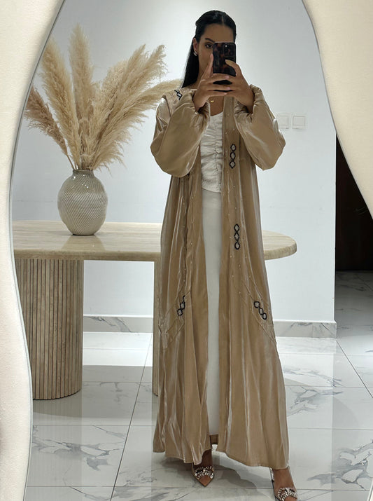 Basma Abaya - Nude