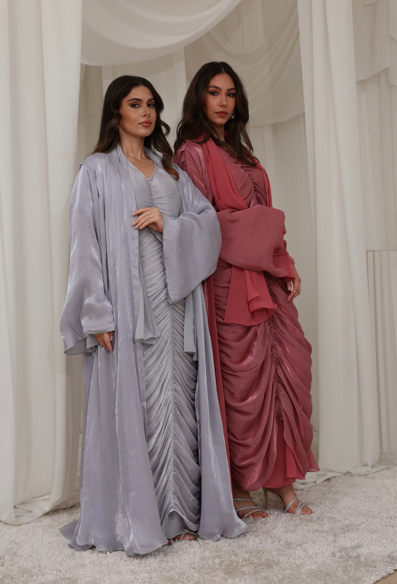 Pre-order Nour Abaya Set - Soft Lilac