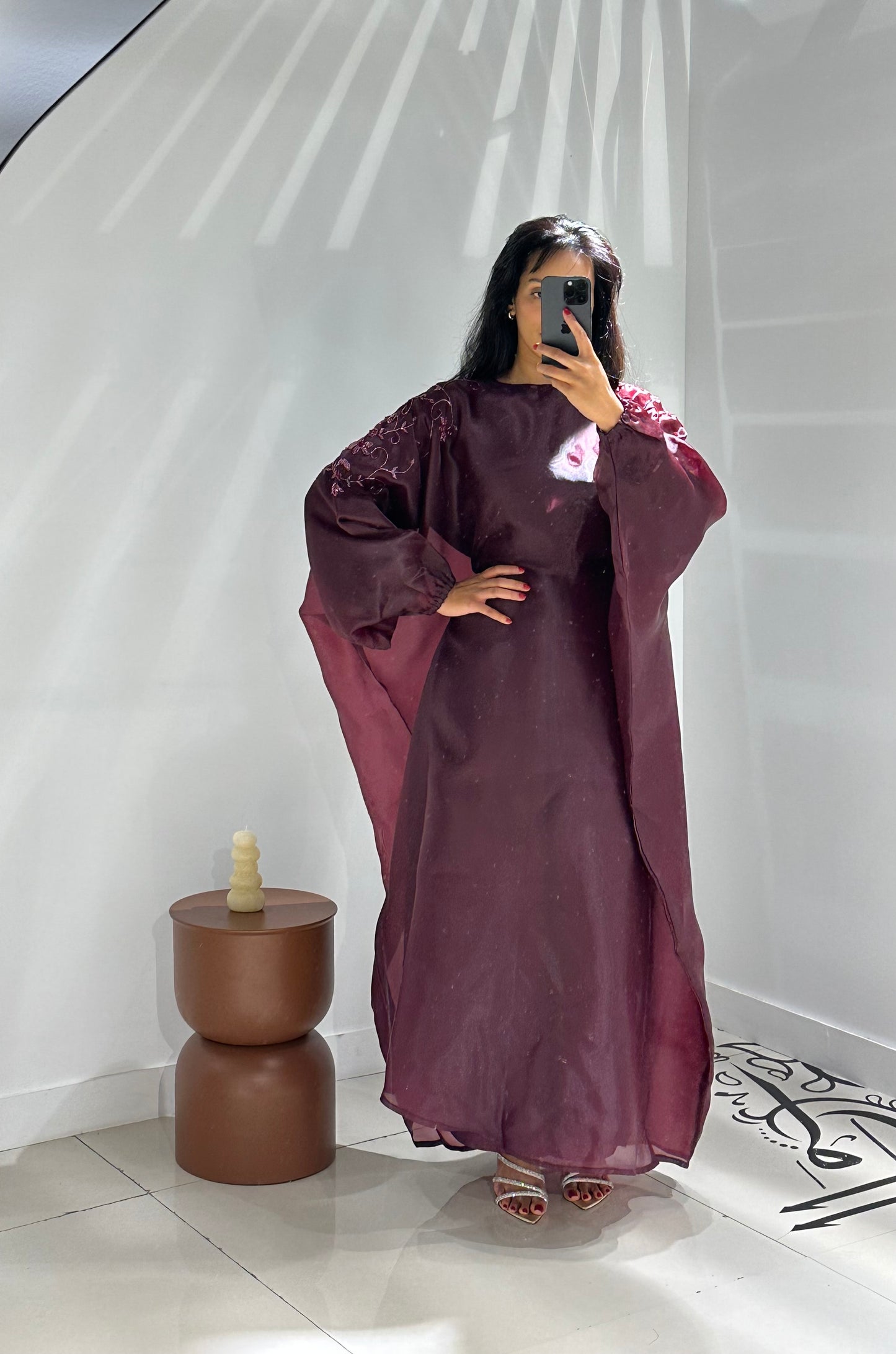 RTW Hajra Jalabiya - Plum