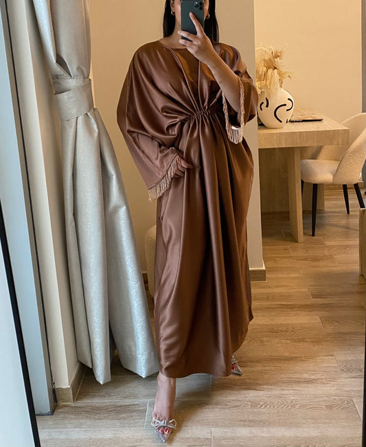 RTW Precious Metal kaftan - Rose Gold