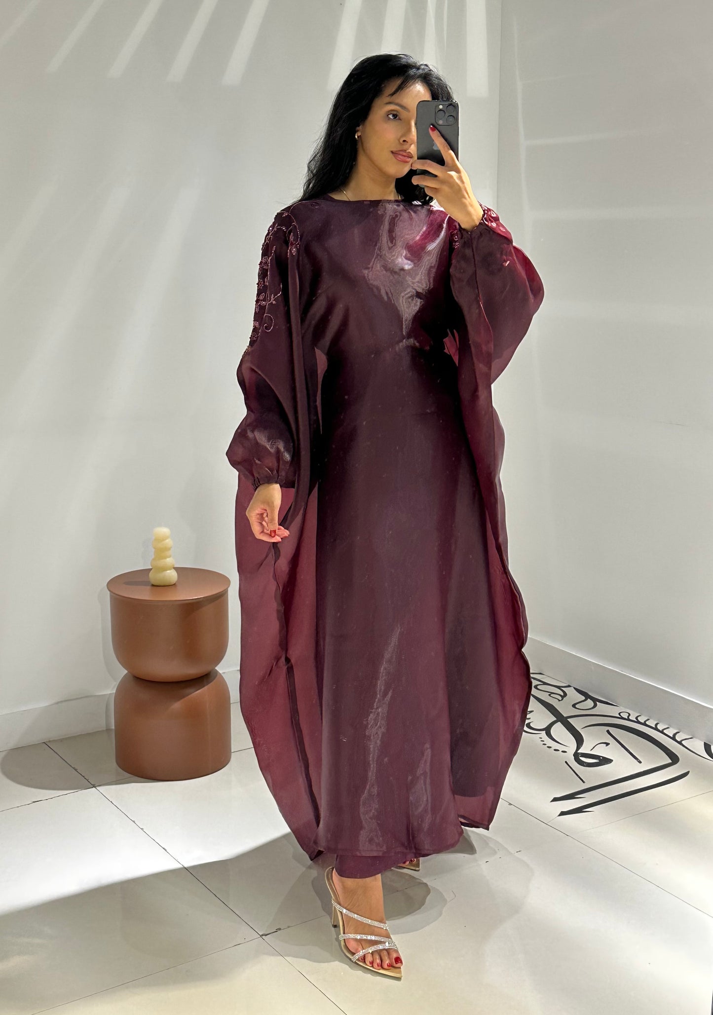 RTW Hajra Jalabiya - Plum