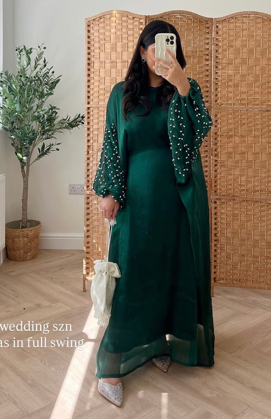 RTW Sara Jalabiya - Emerald Green
