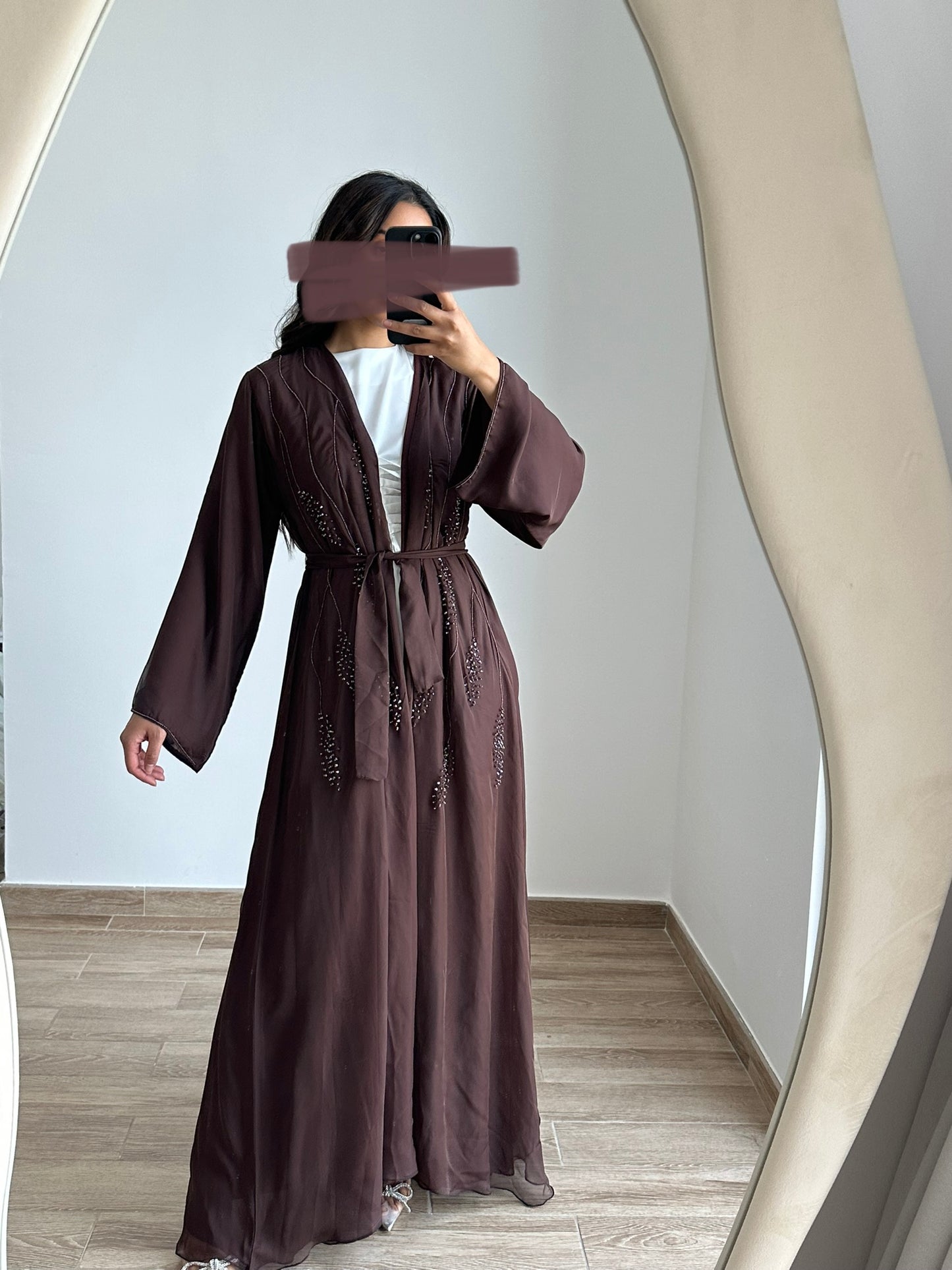 *Abaya - Chocolate Brown