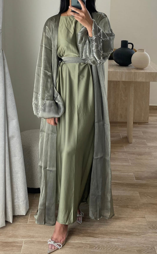 RTW Sana Abaya - Olive Green